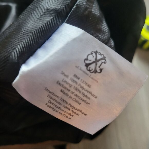 Christian Lacroix Brown Leather & Suede Shoulder Bag - Picture 13 of 13